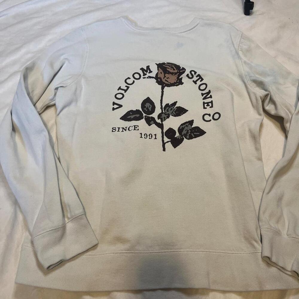 VOLCOM STONE ROSE CREWNECK - Picture 5 of 8